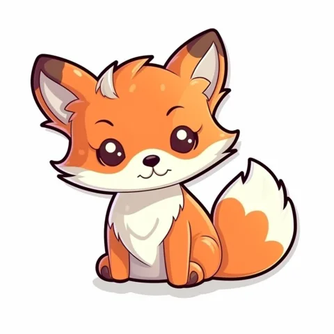 Bunter Babyfuchs