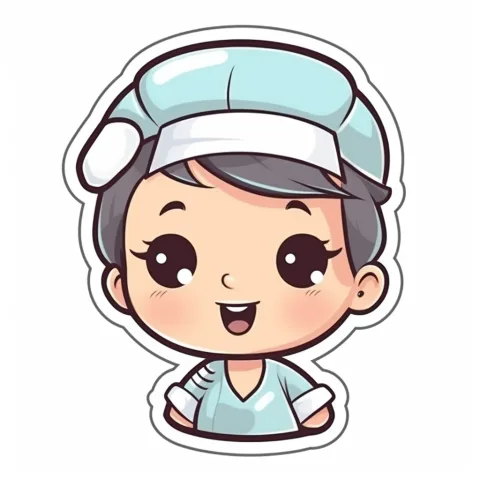 Kleine Krankenschwester