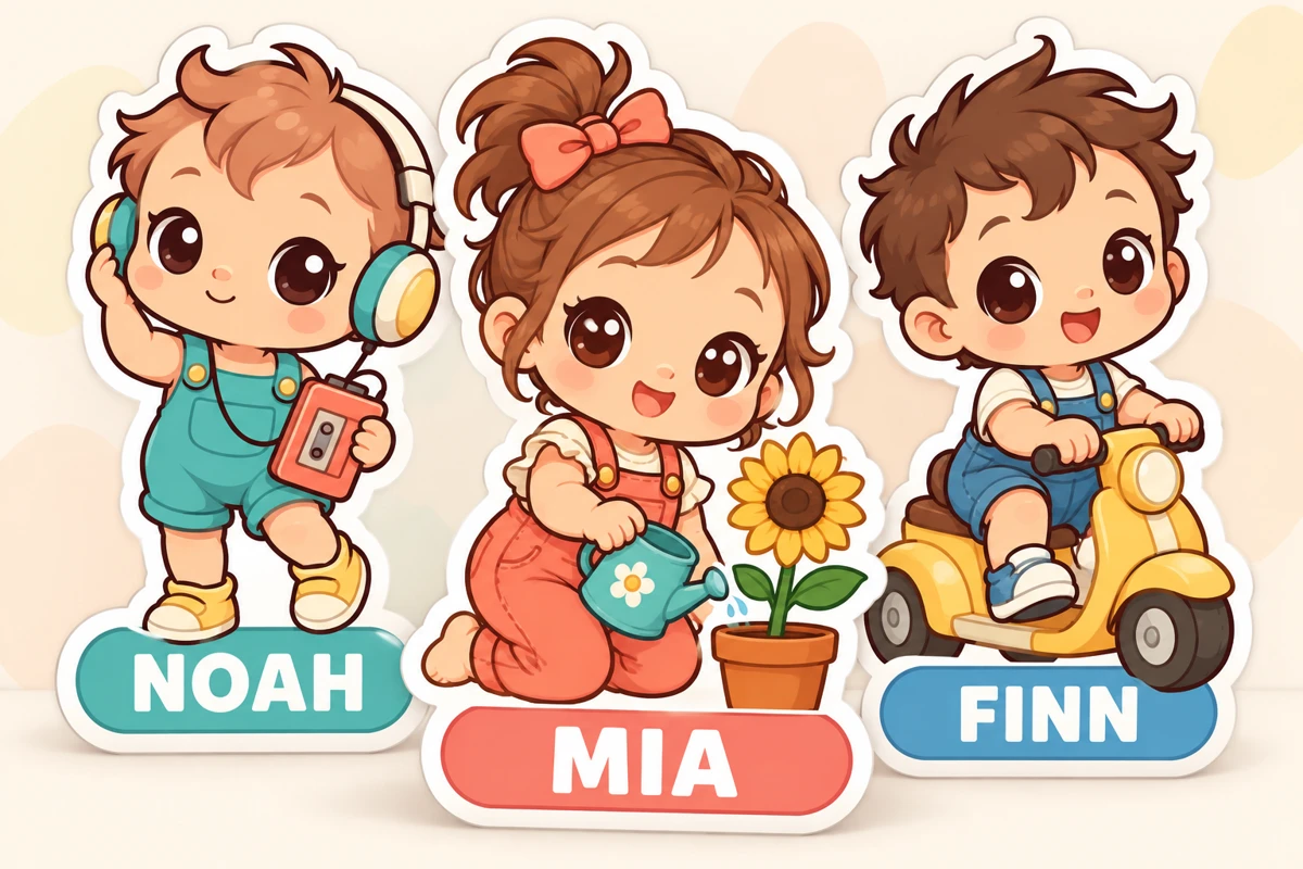 Babys: Klare Formen